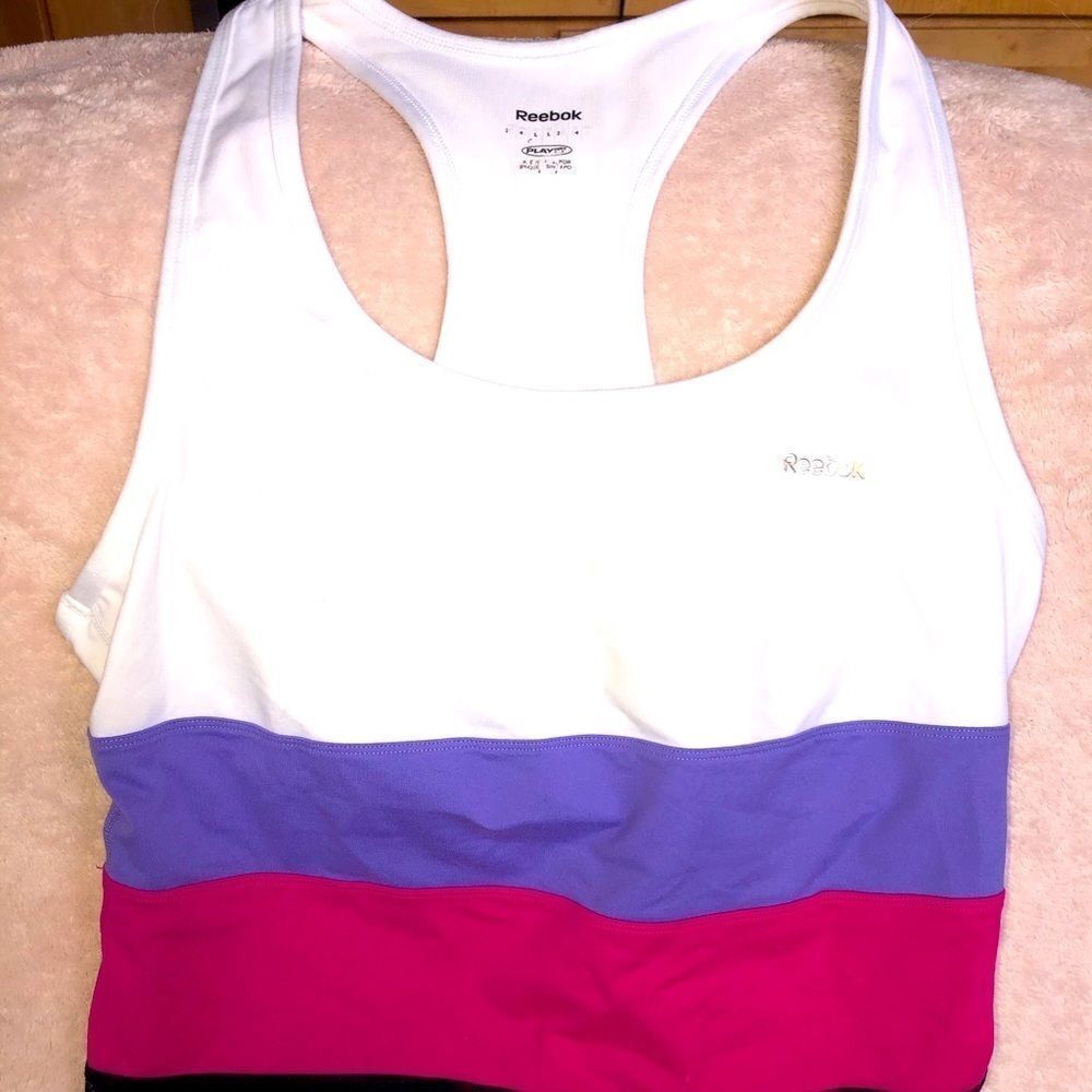 𝅺EUC Womens Size Large Reebok Work Out Tank Top